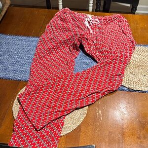 Vineyard Vines Red holiday PJ pants